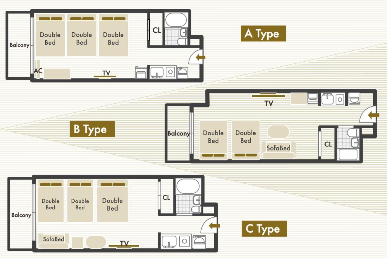 Arcadia Ef Appartement Ōsaka